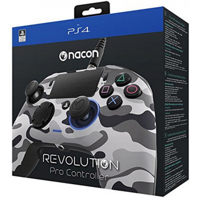 фото Джойстик nacon revolution pro controller white camo (белый камуфляж) (ps4)