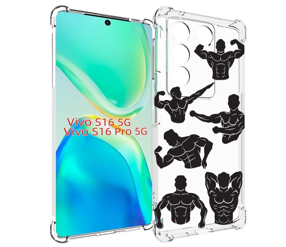 

Чехол MyPads Атлет мужской для Vivo S16 5G/S16 Pro 5G/V27/V27 Pro, Tocco