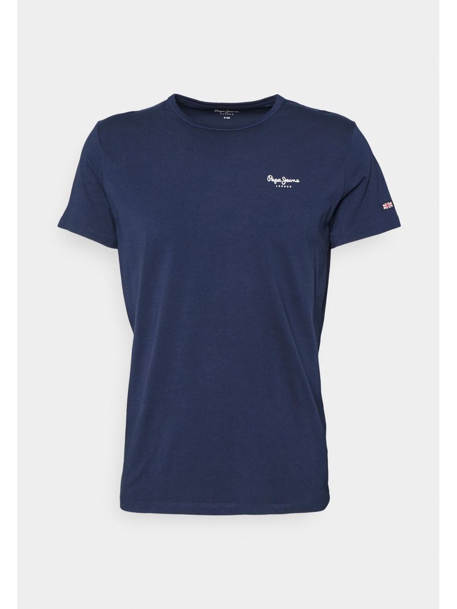 

Футболка мужская Pepe Jeans PE122O0FG синяя 2XL, Синий, PE122O0FG