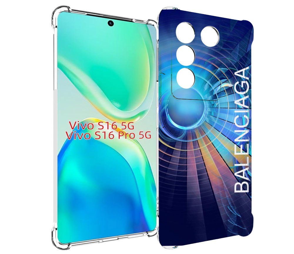 

Чехол MyPads Баленсиага-абстракция для Vivo S16 5G/S16 Pro 5G/V27/V27 Pro, Tocco