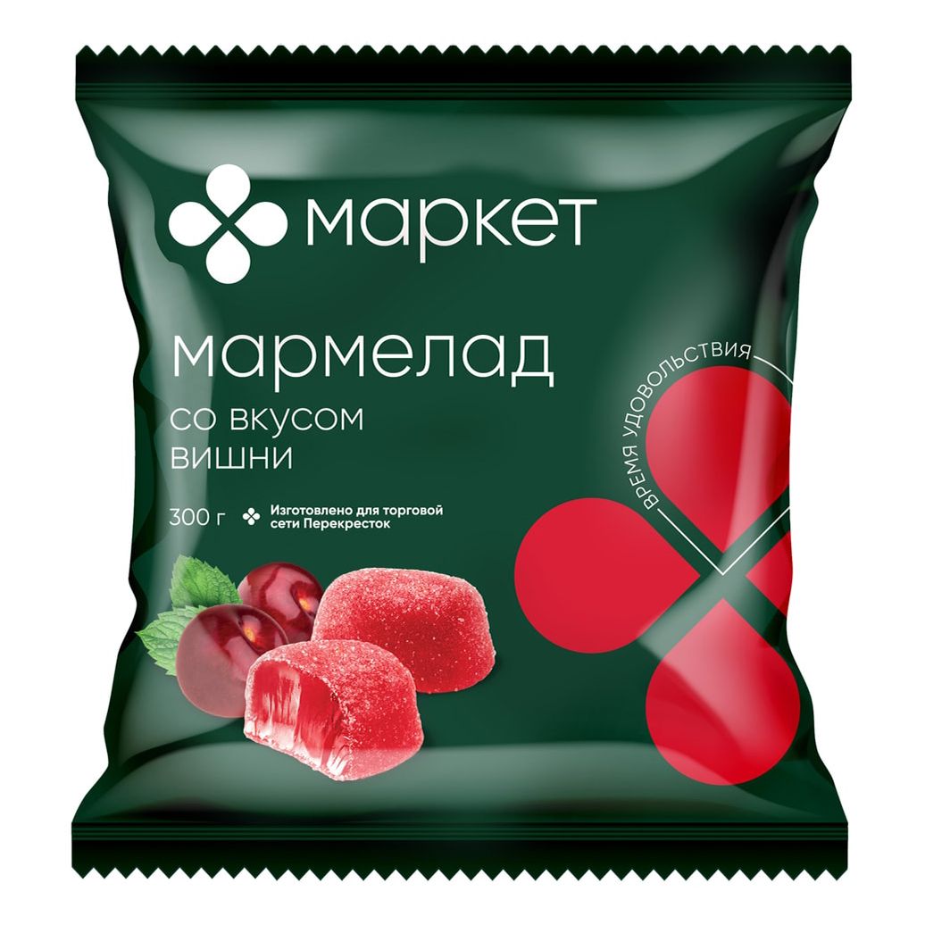 Мармелад Маркет со вкусом вишни 300 г