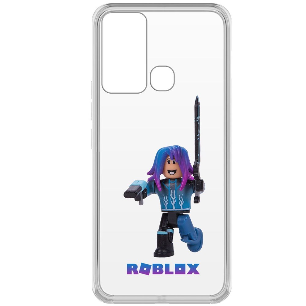 

Чехол-накладка Roblox-Паркурщик для INFINIX Hot 12i, Прозрачный