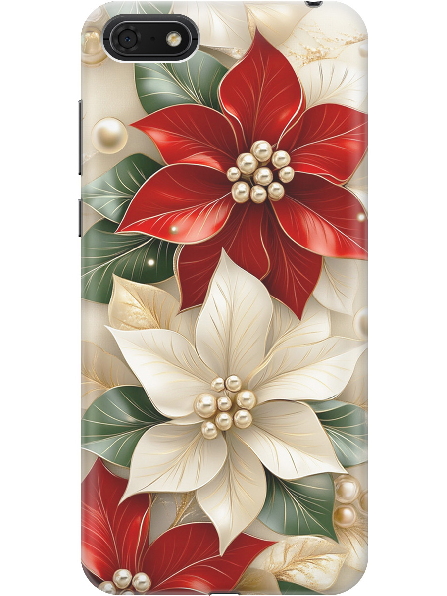 

Силиконовый чехол на Honor 7A / 7S / Huawei Y5 (2018) / Y5 Prime (2018) с принтом 848346, Прозрачный;бежевый;красный, 717872921