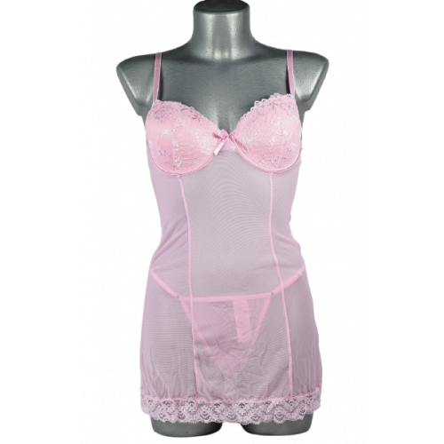 фото Бледно-розовая ночная рубашка baci lingerie m/l