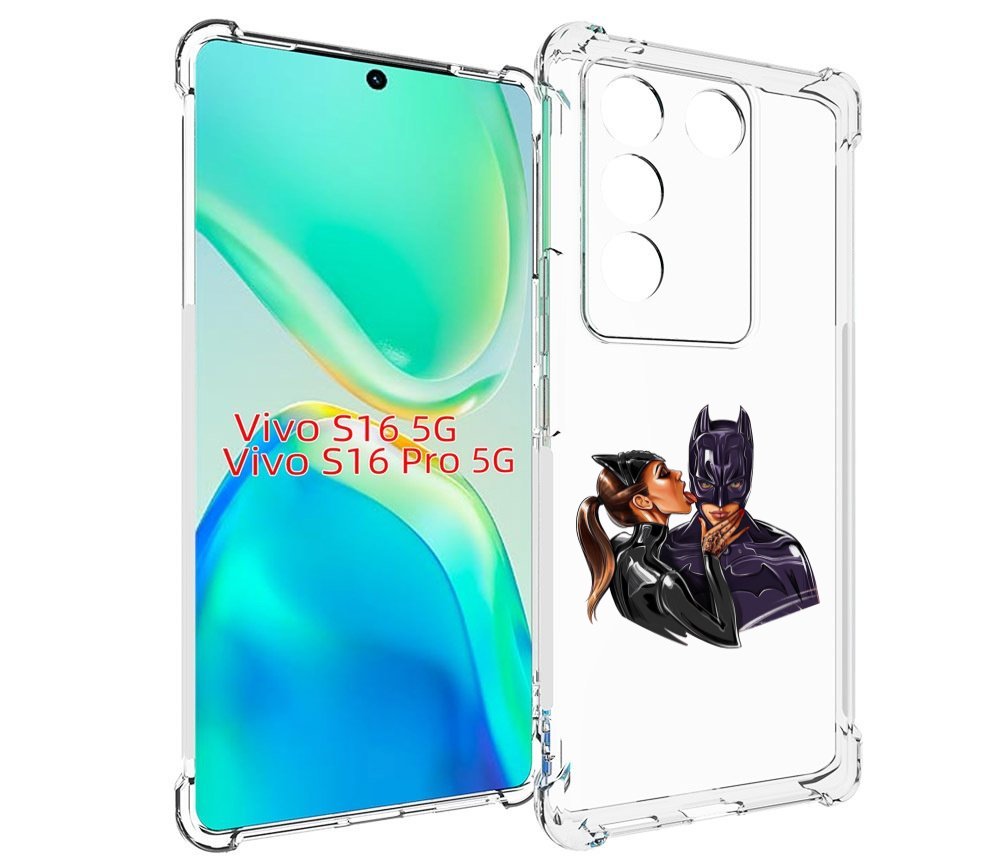 

Чехол MyPads Бэтман для Vivo S16 5G/S16 Pro 5G/V27/V27 Pro, Tocco