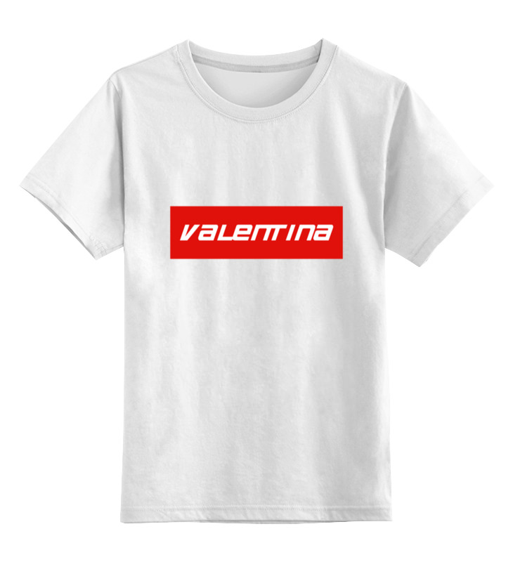 

Футболка детская Printio Valentina цв. белый р. 164, Valentina