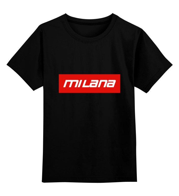

Футболка детская Printio Milana цв. черный р. 164, Milana