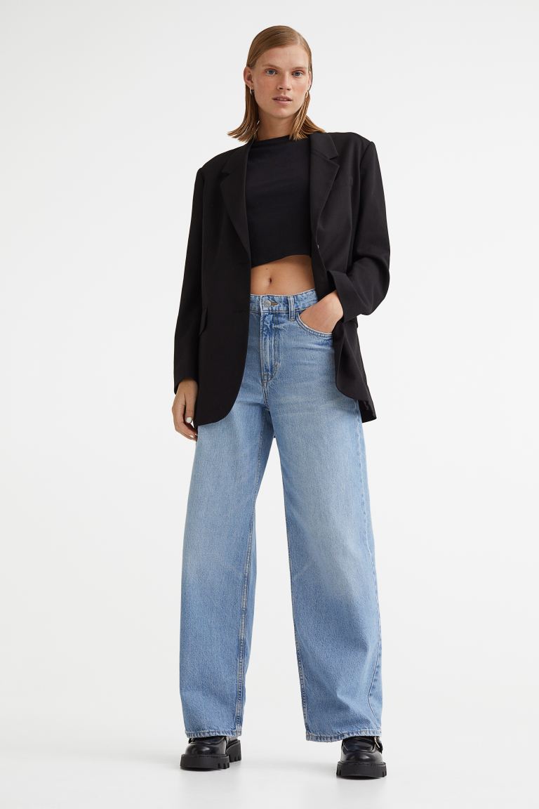 

Джинсы женские H&M 1105538003 синие 38 EU (доставка из-за рубежа), 1105538003