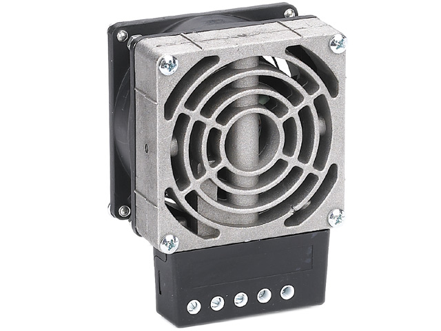 Обогреватель EKF на DIN-рейку с вентилятором 200Вт 230В IP20 Quadro heater-vent-q-200-20