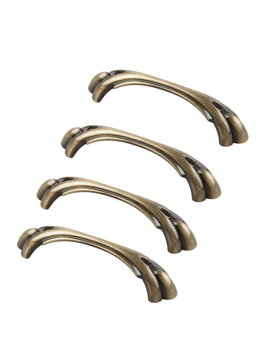 

Комплект из 4 шт ручка-скоба 96 мм Kerron RS-042-96 BA бронза, Коричневый, RS-042