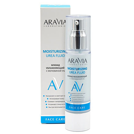 фото Флюид для лица aravia laboratories moisturising urea fluid 50 мл