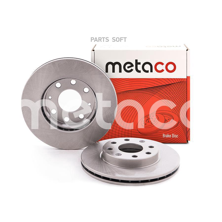 

METACO 3050-010 Диск торм.пер.Chevrolet Aveo T250 2005-2011, Daewoo Nexia 1995-2016 1шт