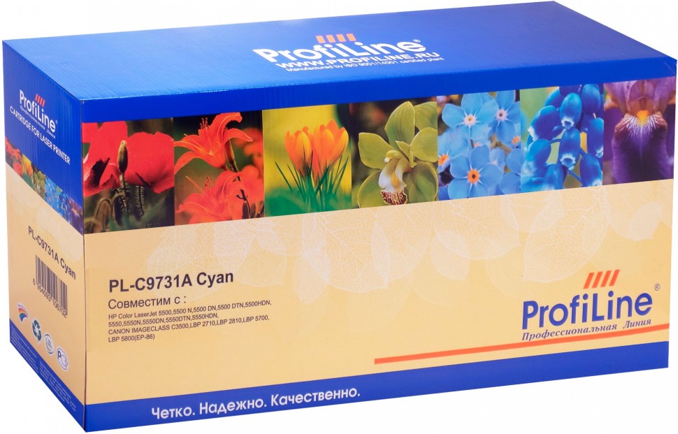 

Картридж для лазерного принтера Profiline (C9731A_PL) голубой, совместимый