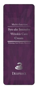 

Крем для лица Deoproce Synake Intensive Wrinkle Care Cream со змеиным ядом 1 г