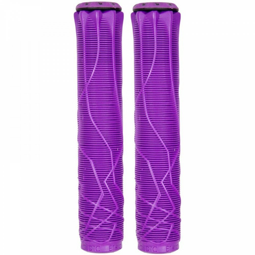 фото Грипсы для самомата ethic rubber grips - purple