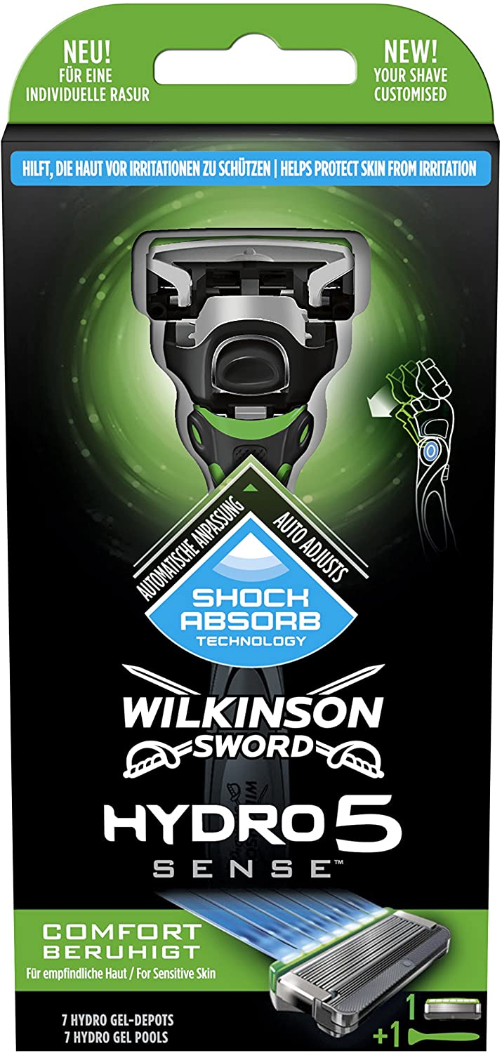 

Бритвенный станок с 1 кассетой коробка Wilkinson Sword Hydro5 Sense Comfort