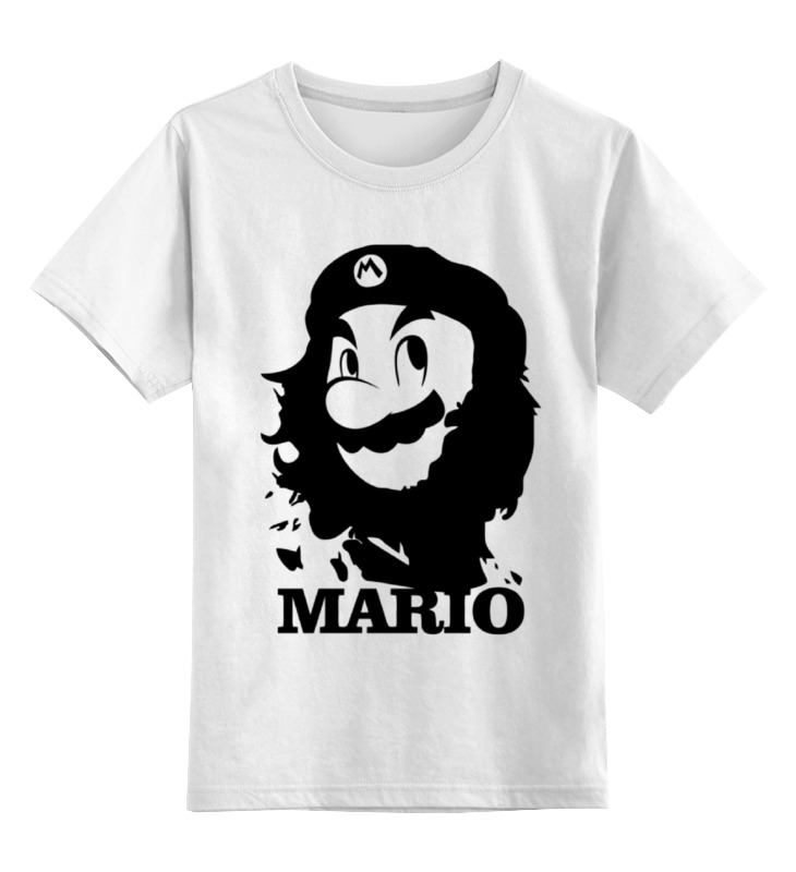 

Футболка детская Printio Mario x che цв. белый р. 116, Mario x che