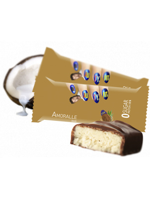 

Протеиновый шоколад Beauty Fit AMORALLE 75г Кокос, AMORALLE