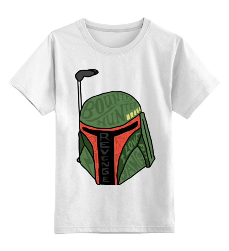 

Футболка детская Printio Boba fett (star wars) цв. белый р. 116, Boba fett (star wars)