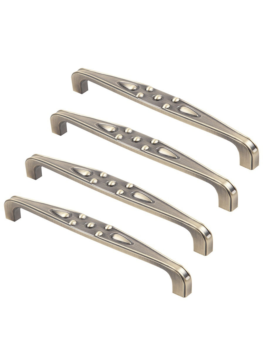 

Комплект из 4 шт ручка-скоба 128 мм Kerron RS-034-128 BA бронза, Коричневый, RK-034