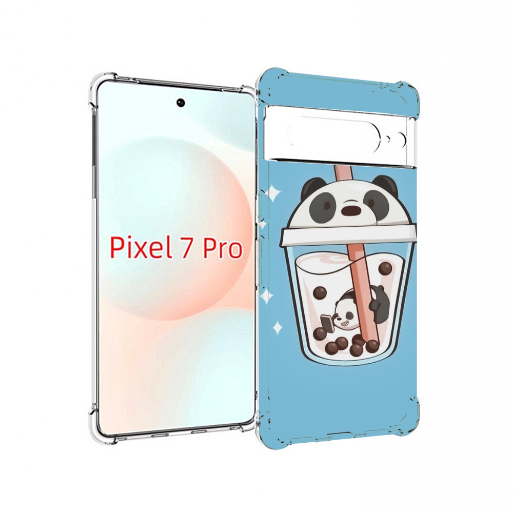 

Чехол Mypads Bubble Tea Для Google Pixel 7 Pro, Прозрачный, Tocco