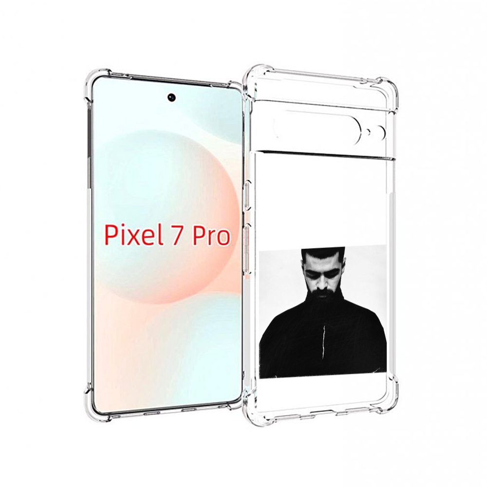 

Чехол Mypads Buster Keaton Miyagi Мужской Для Google Pixel 7 Pro, Прозрачный, Tocco
