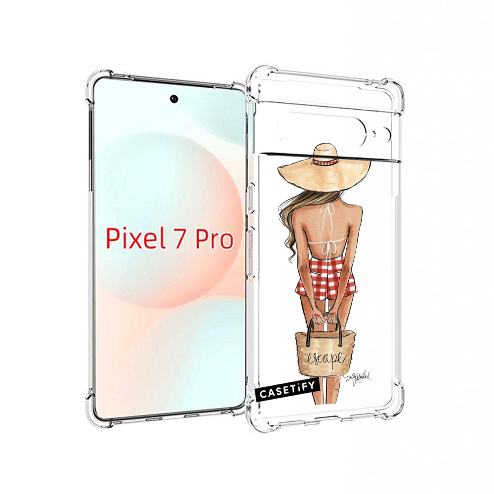 

Чехол Mypads Casetify Женский Для Google Pixel 7 Pro, Прозрачный, Tocco