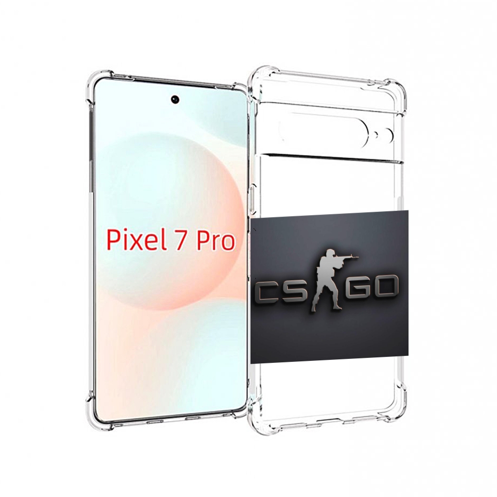 

Чехол Mypads Cs Go Логотип Мужской Для Google Pixel 7 Pro, Прозрачный, Tocco