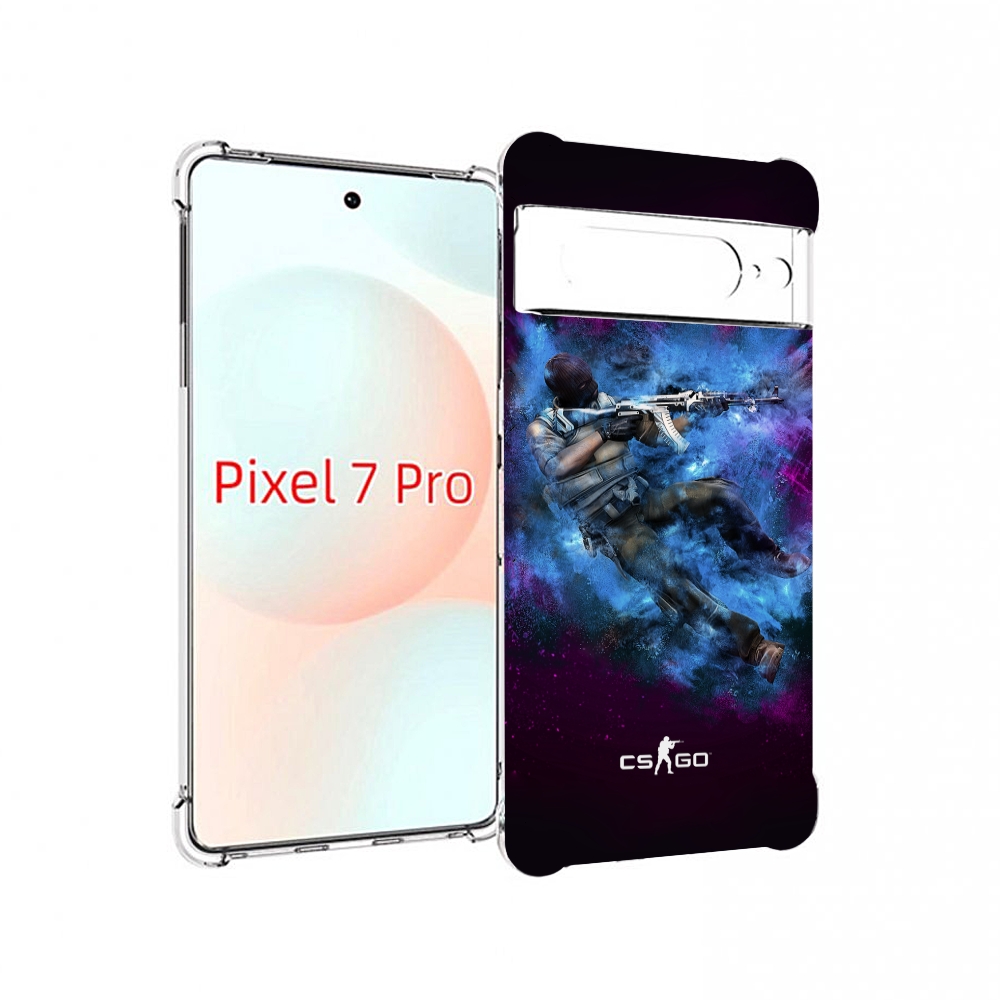 

Чехол Mypads Cs-Go-Террорист Для Google Pixel 7 Pro, Прозрачный, Tocco
