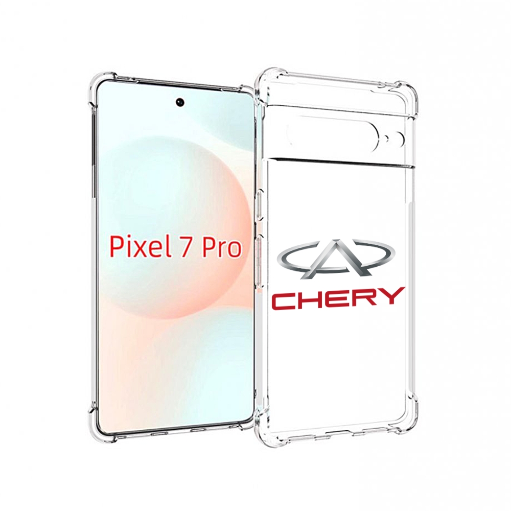 

Чехол Mypads Chery-3 Мужской Для Google Pixel 7 Pro, Прозрачный, Tocco