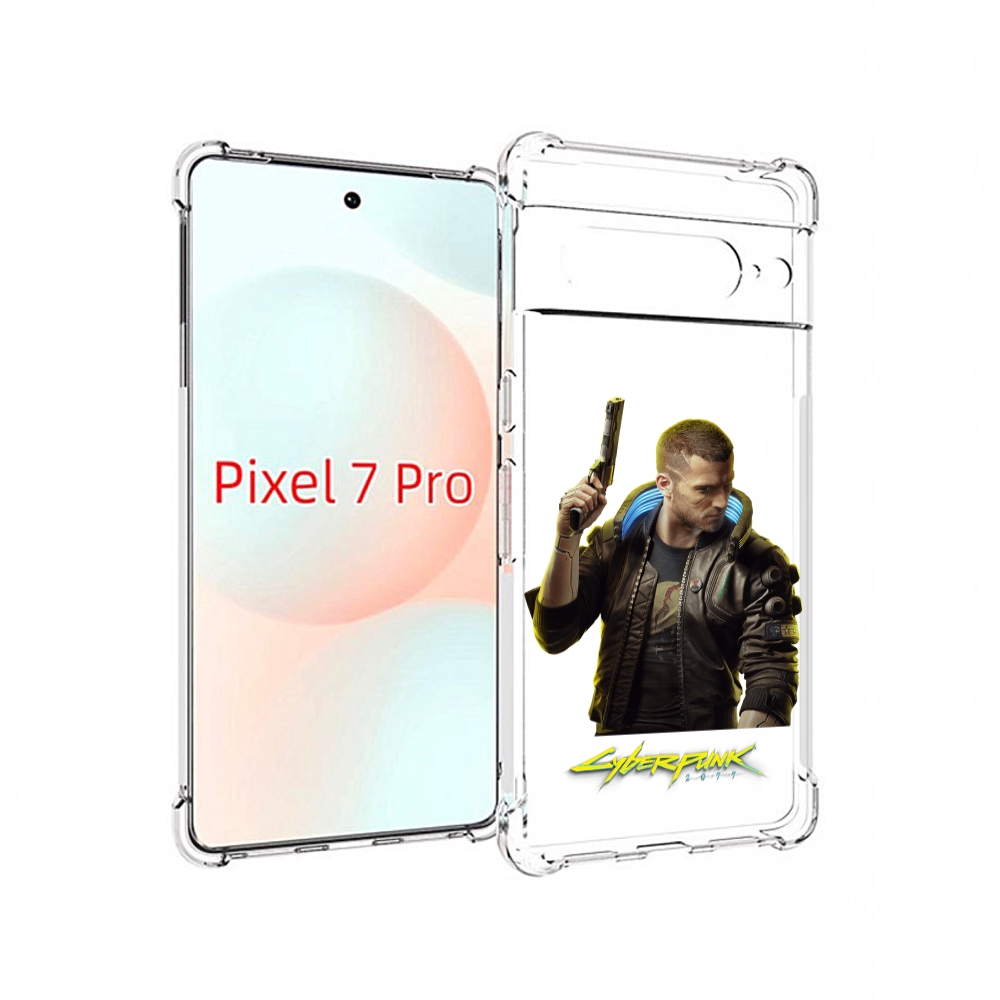 

Чехол Mypads Cyberpunk-2077 Для Google Pixel 7 Pro, Прозрачный, Tocco