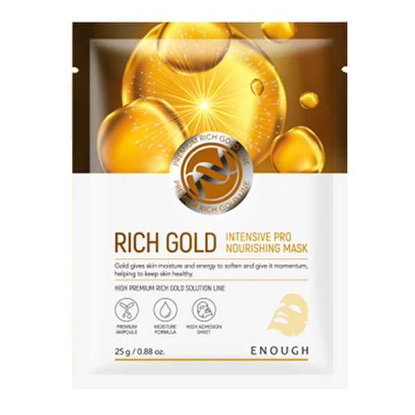 Маска Enough Rg Rich Gold Intensive Pro Nourishing Mask с золотом 25 г