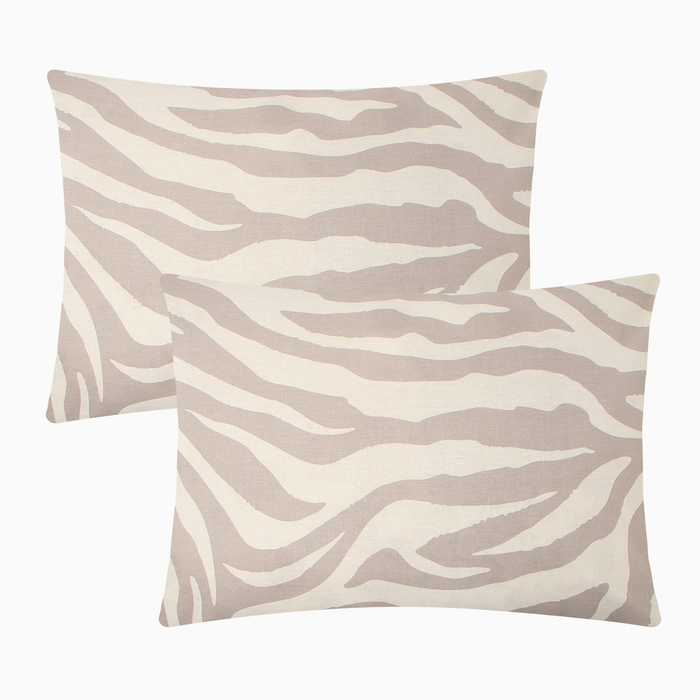 

Комплект наволочек Этель Beige zebra 50х70 см бязь, Бежевый, Горные вершин