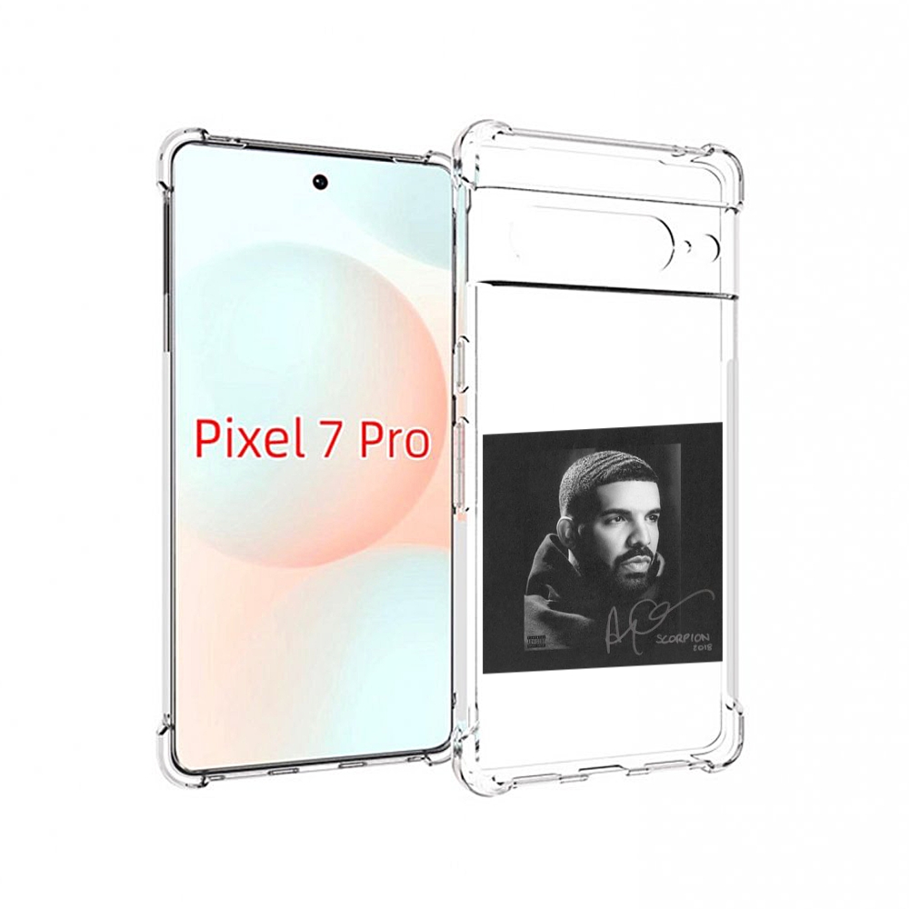 

Чехол Mypads Drake - Scorpion Для Google Pixel 7 Pro, Прозрачный, Tocco