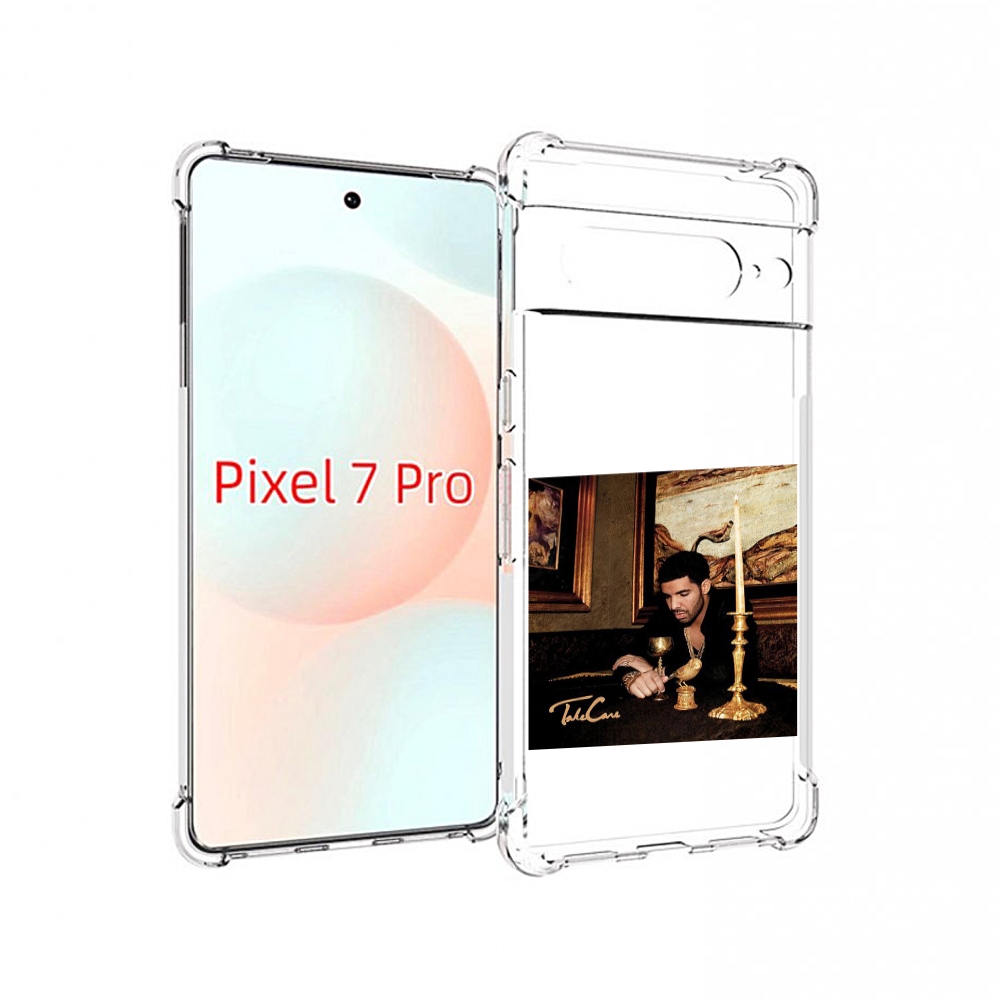 

Чехол Mypads Drake - Take Care Для Google Pixel 7 Pro, Прозрачный, Tocco