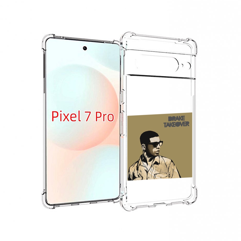 

Чехол Mypads Drake - Takeover Для Google Pixel 7 Pro, Прозрачный, Tocco