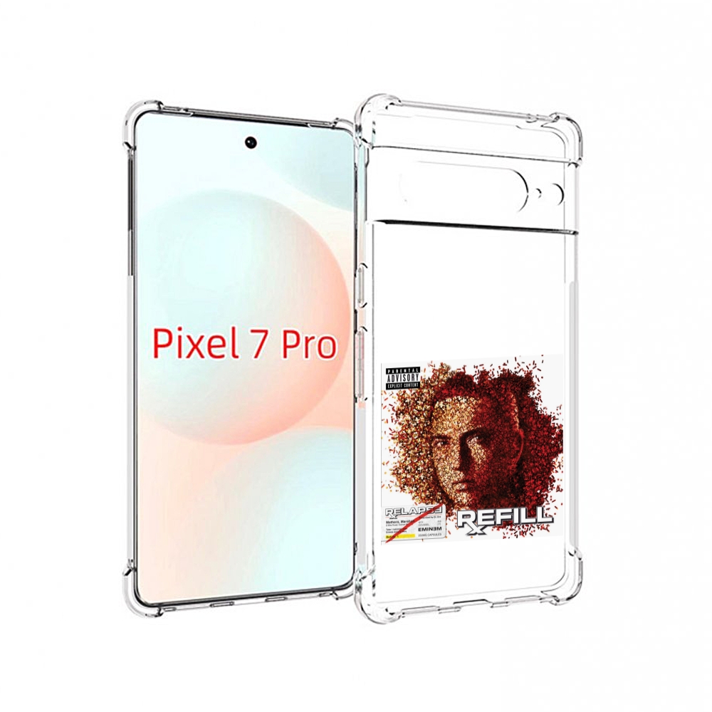 

Чехол Mypads Eminem Relapse, Refill Для Google Pixel 7 Pro, Прозрачный, Tocco