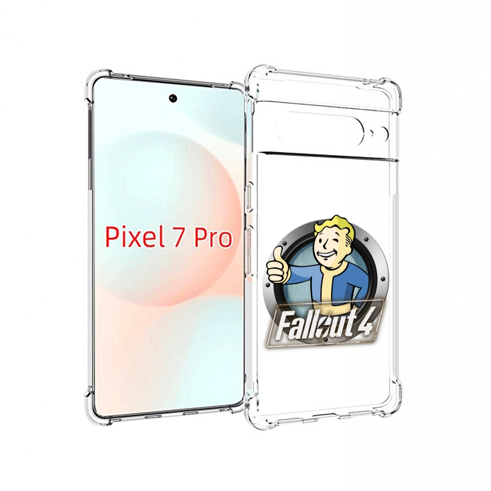 

Чехол Mypads Fallout-4 Для Google Pixel 7 Pro, Прозрачный, Tocco