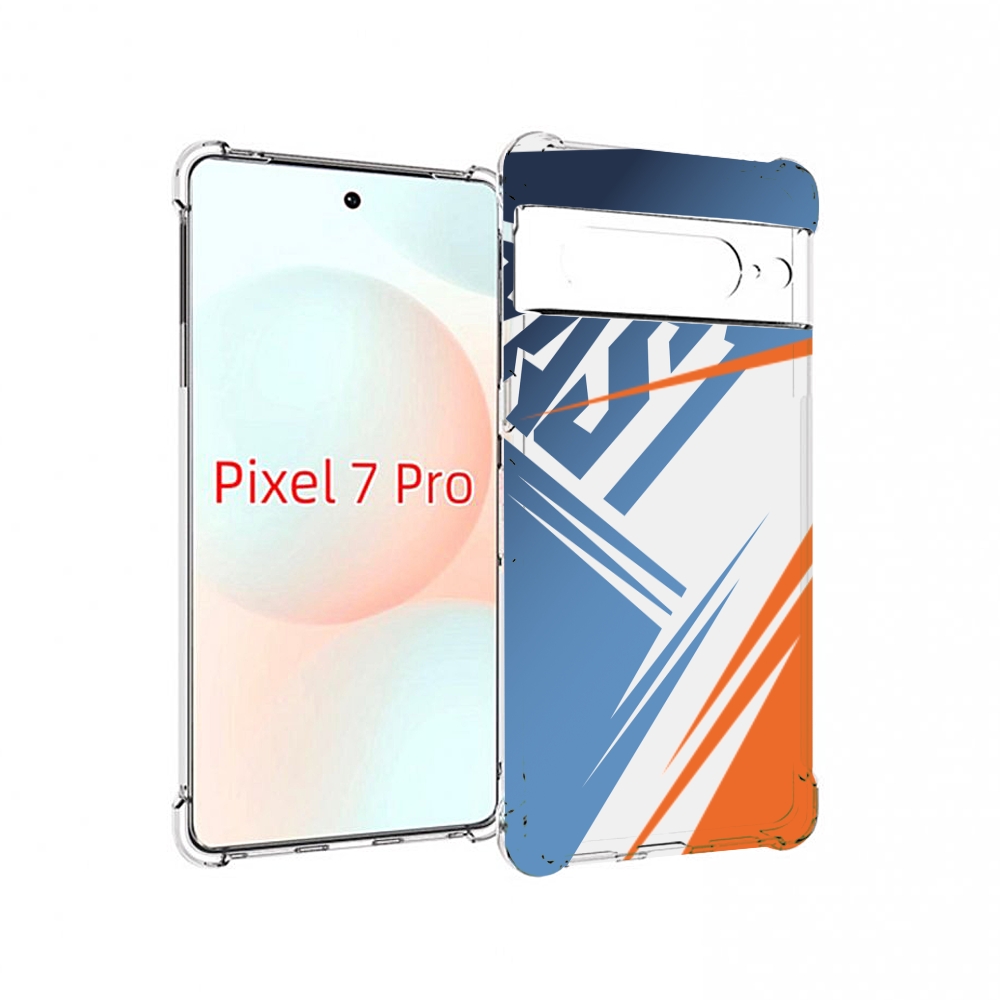 

Чехол Mypads Fast Для Google Pixel 7 Pro, Прозрачный, Tocco