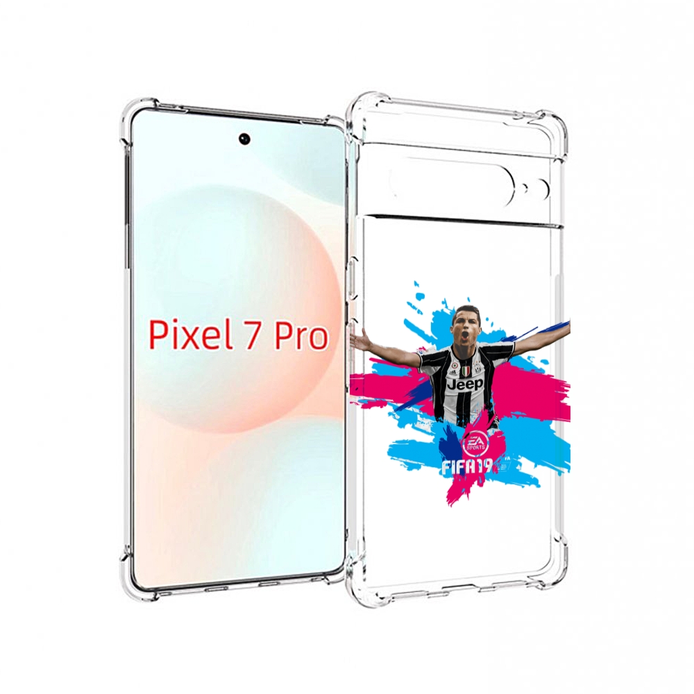 

Чехол Mypads Fifa 2022 Мужской Для Google Pixel 7 Pro, Прозрачный, Tocco