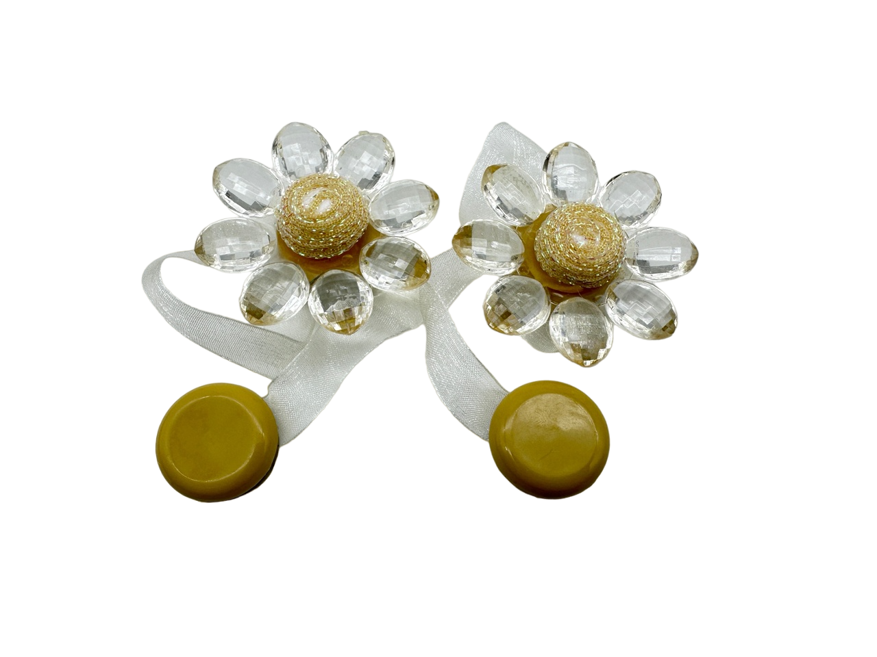 Подхваты для штор магнитные Legatenda Ромашка