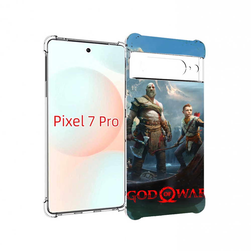 

Чехол Mypads God Of War Кратос Атрей Для Google Pixel 7 Pro, Прозрачный, Tocco