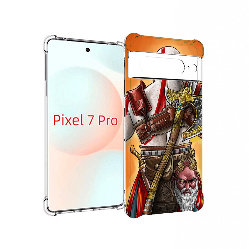 

Чехол Mypads God Of War Для Google Pixel 7 Pro, Прозрачный, Tocco