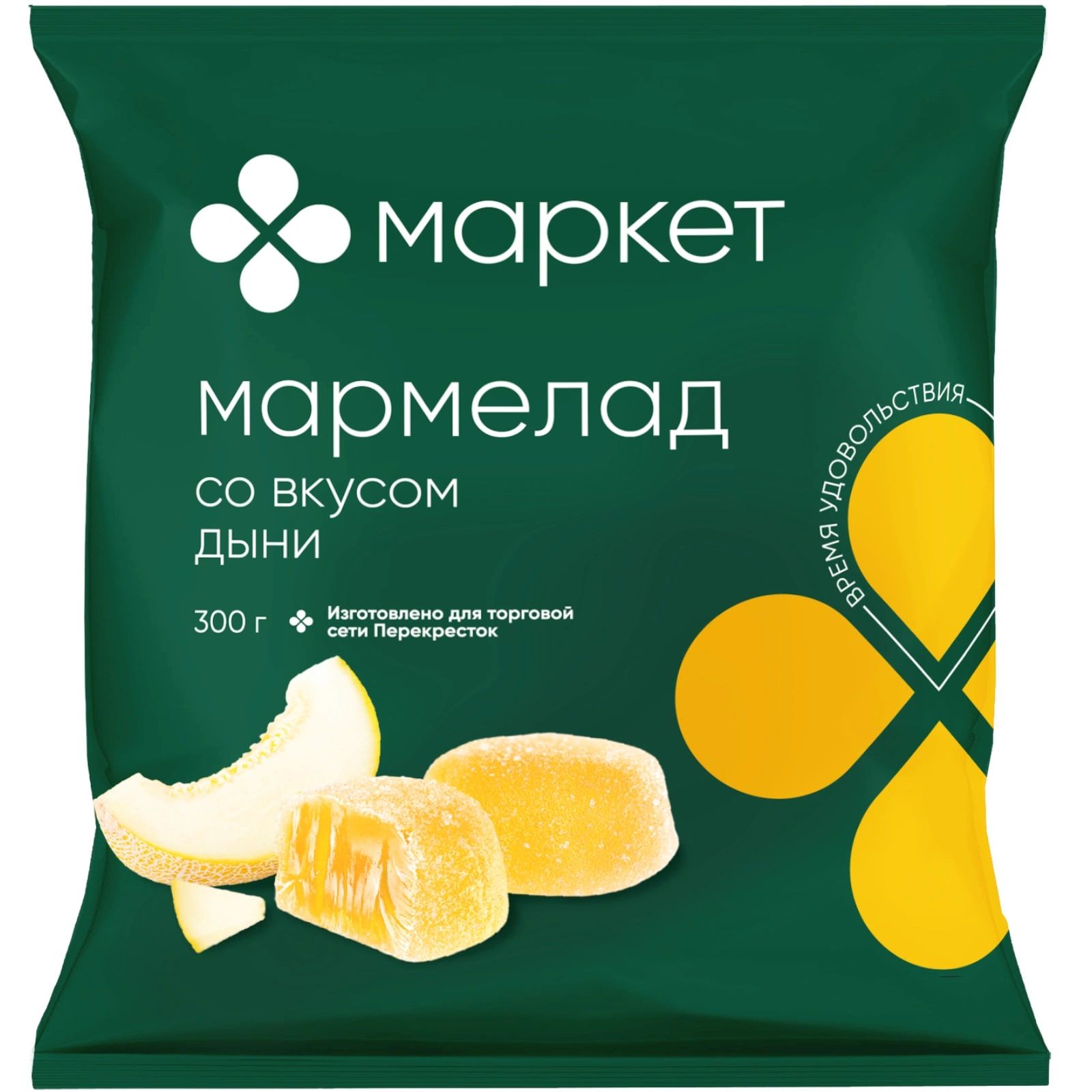 Мармелад Маркет со вкусом дыни 300 г