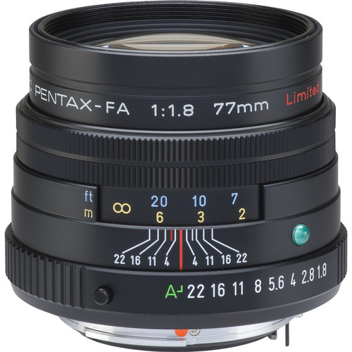 Объектив для фотоаппарата Pentax FA 77mm f/1.8 Limited