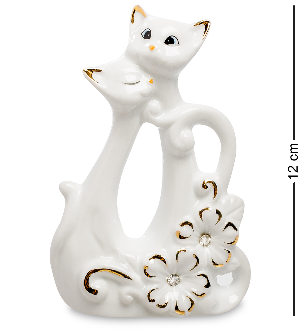 фото Фигурка "кот с кошкой" art-east xa-494