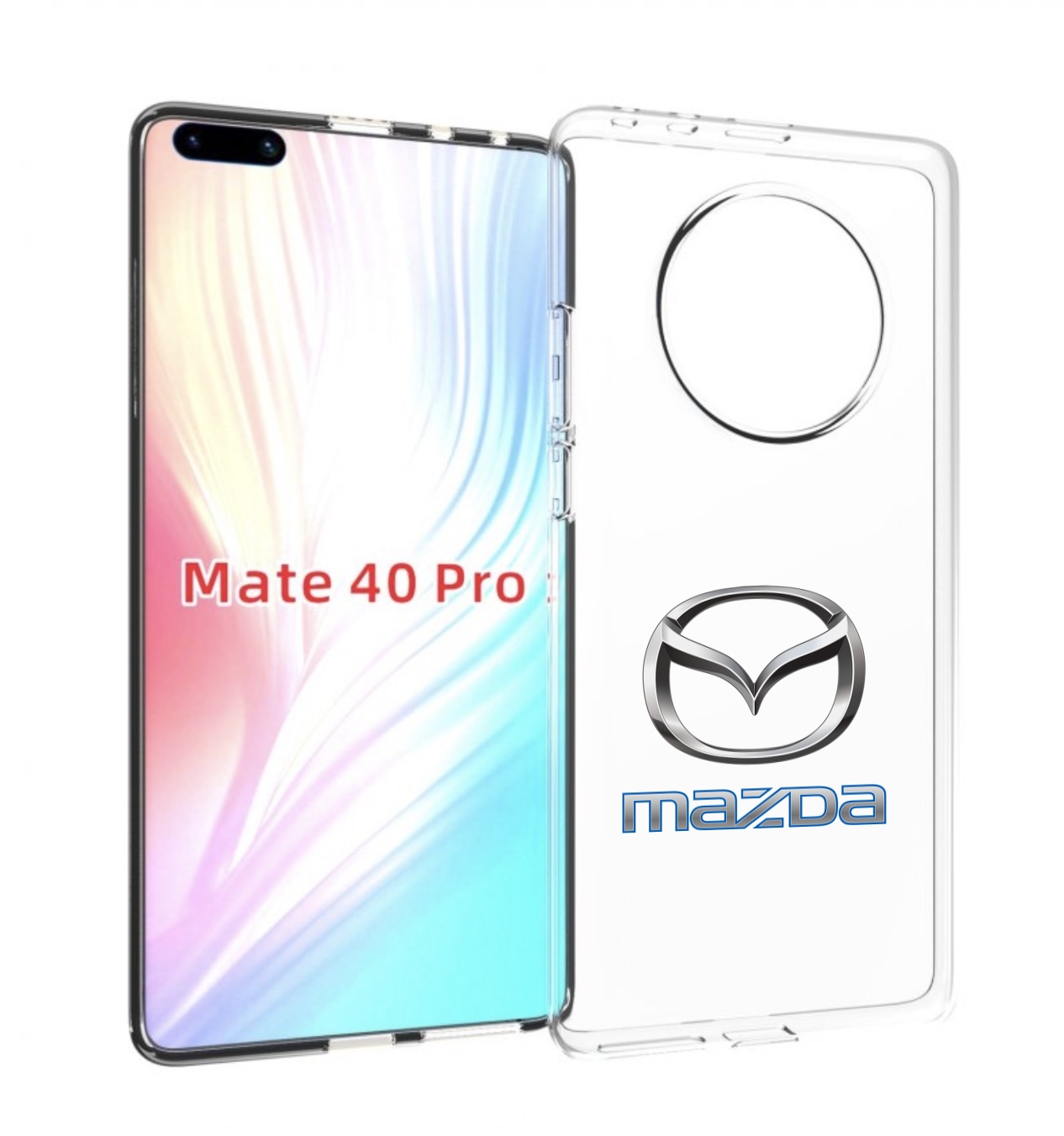

Чехол Mypads Mazda 4 Мужской Для Huawei Mate 40 Pro (Noh-Nx9), Прозрачный, Tocco
