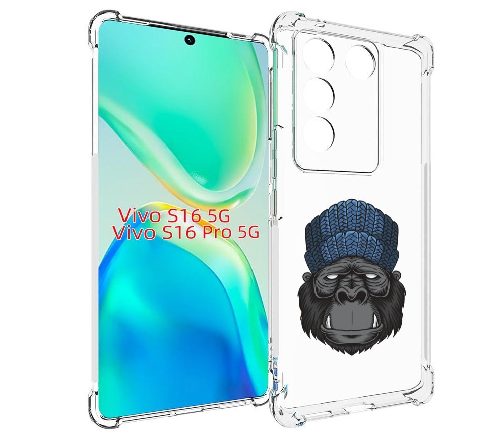 

Чехол MyPads Горила для Vivo S16 5G/S16 Pro 5G/V27/V27 Pro, Tocco