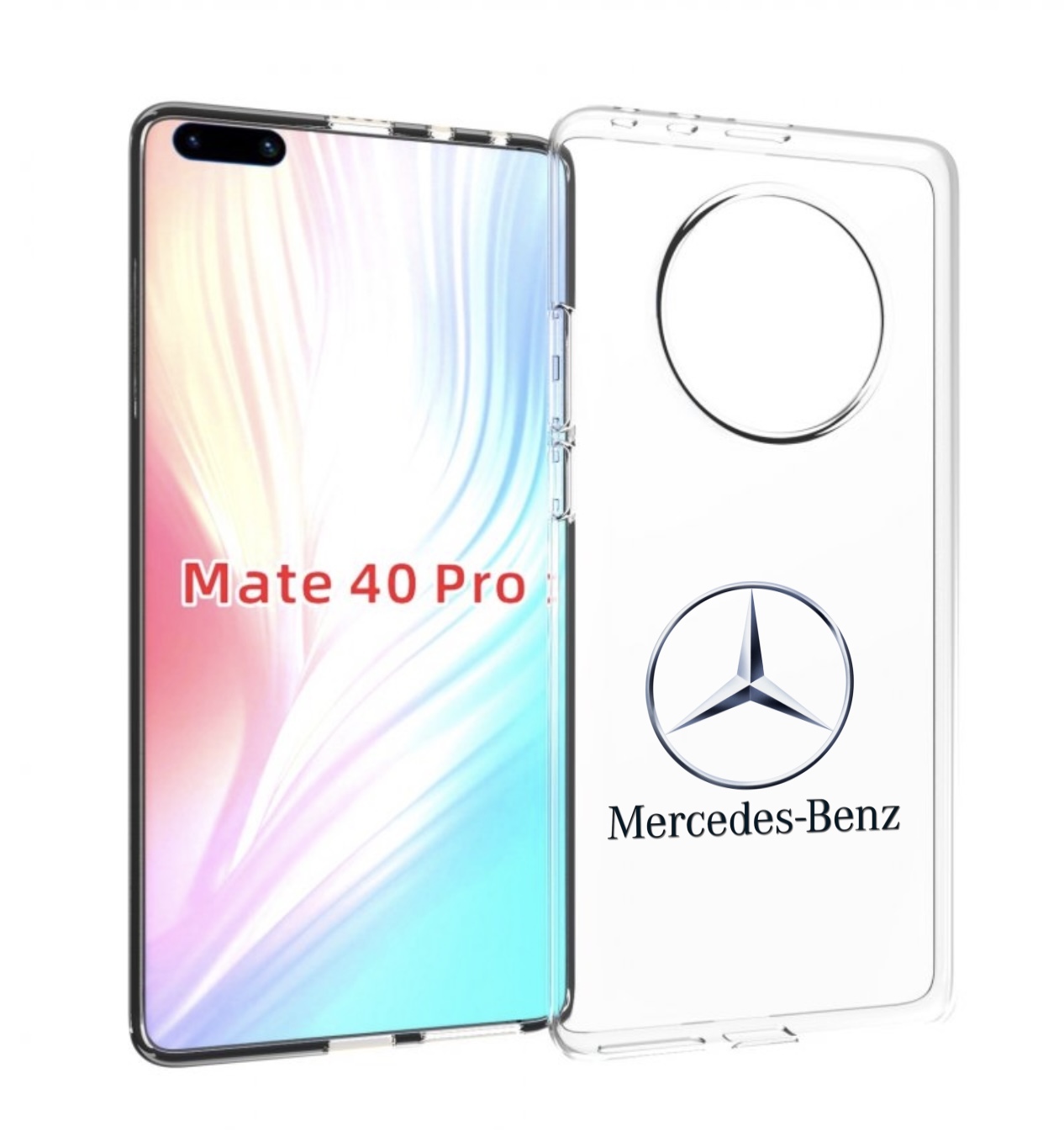 

Чехол Mypads Mercedes-7 Мужской Для Huawei Mate 40 Pro (Noh-Nx9), Прозрачный, Tocco