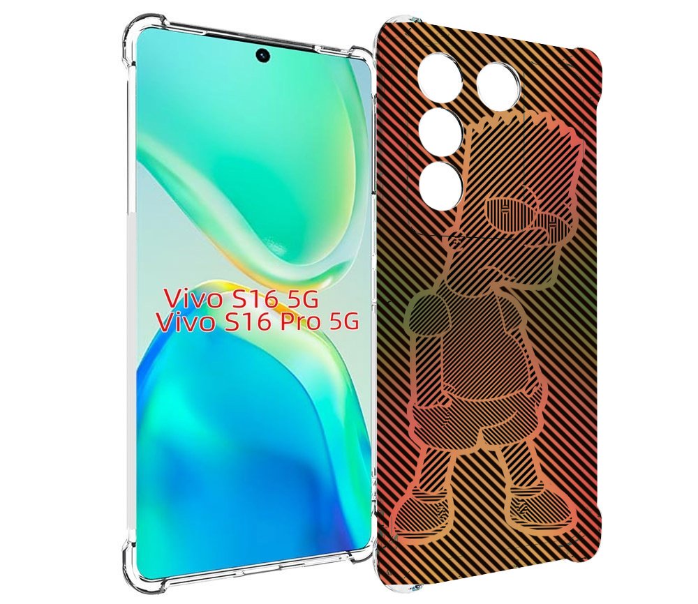 

Чехол MyPads Графический-Барт-Симпсон для Vivo S16 5G/S16 Pro 5G/V27/V27 Pro, Tocco